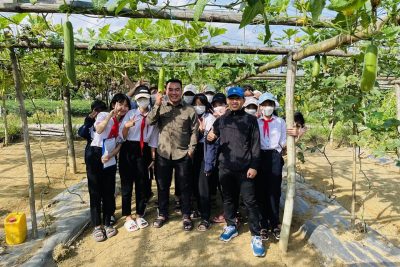 Trường THCS Đức Lợi Tham quan học tập từ làng nghề